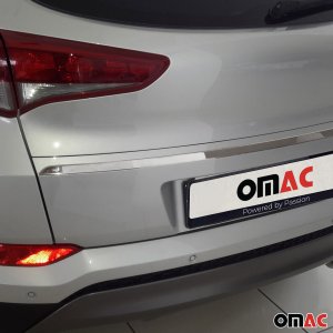 Hyundai Tucson Tailgate Trim - Rear - Omac - S.Steel - Gloss Silver - 2016-2018